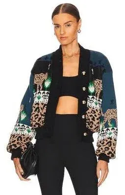 Hayley Menzies Leopardess Bomber Jacket