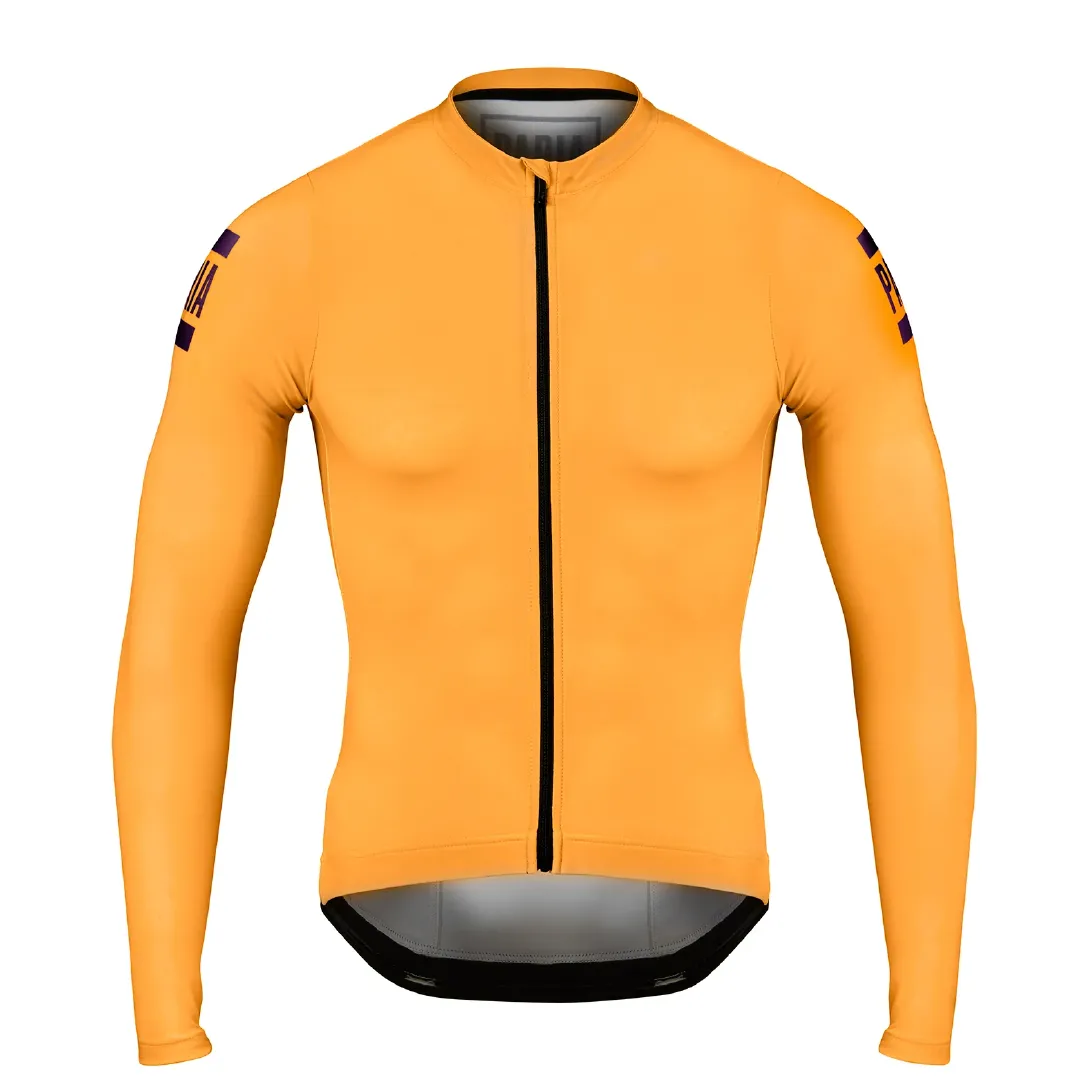 Honey Yellow Mid Weight Long Sleeve Jersey