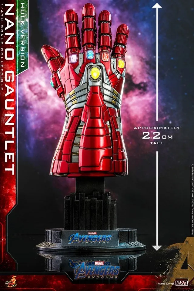 Hot Toys - ACS009 - Avengers: Endgame - 1/4th scale Nano Gauntlet (Hulk Version) Collectible