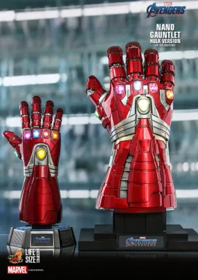 HOT TOYS MARVEL  AVENGERS ENDGAME NANO GAUNTLET (HULK VERSION) LIFE-SIZE COLLECTIBLE - LMS008