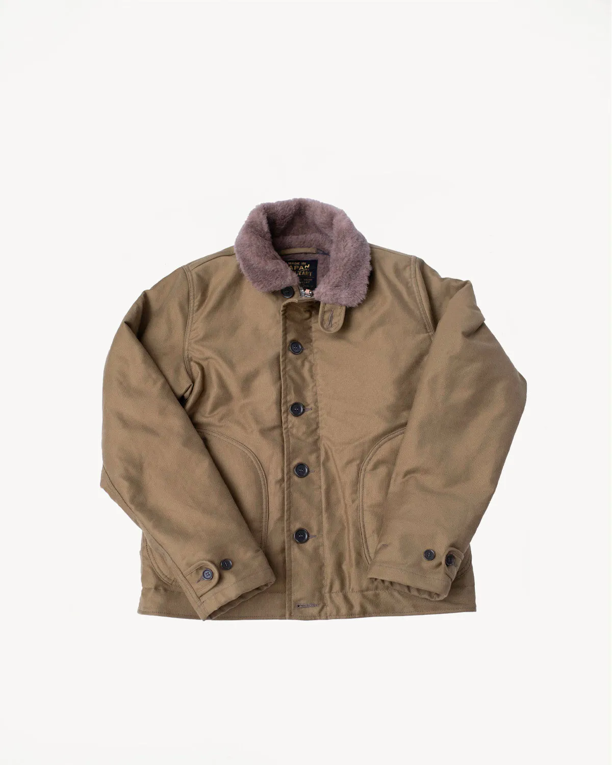 IHM-35-KHA - Whipcord N1 Deck Jacket - Khaki