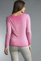 Italian Long Sleeve Knit Top