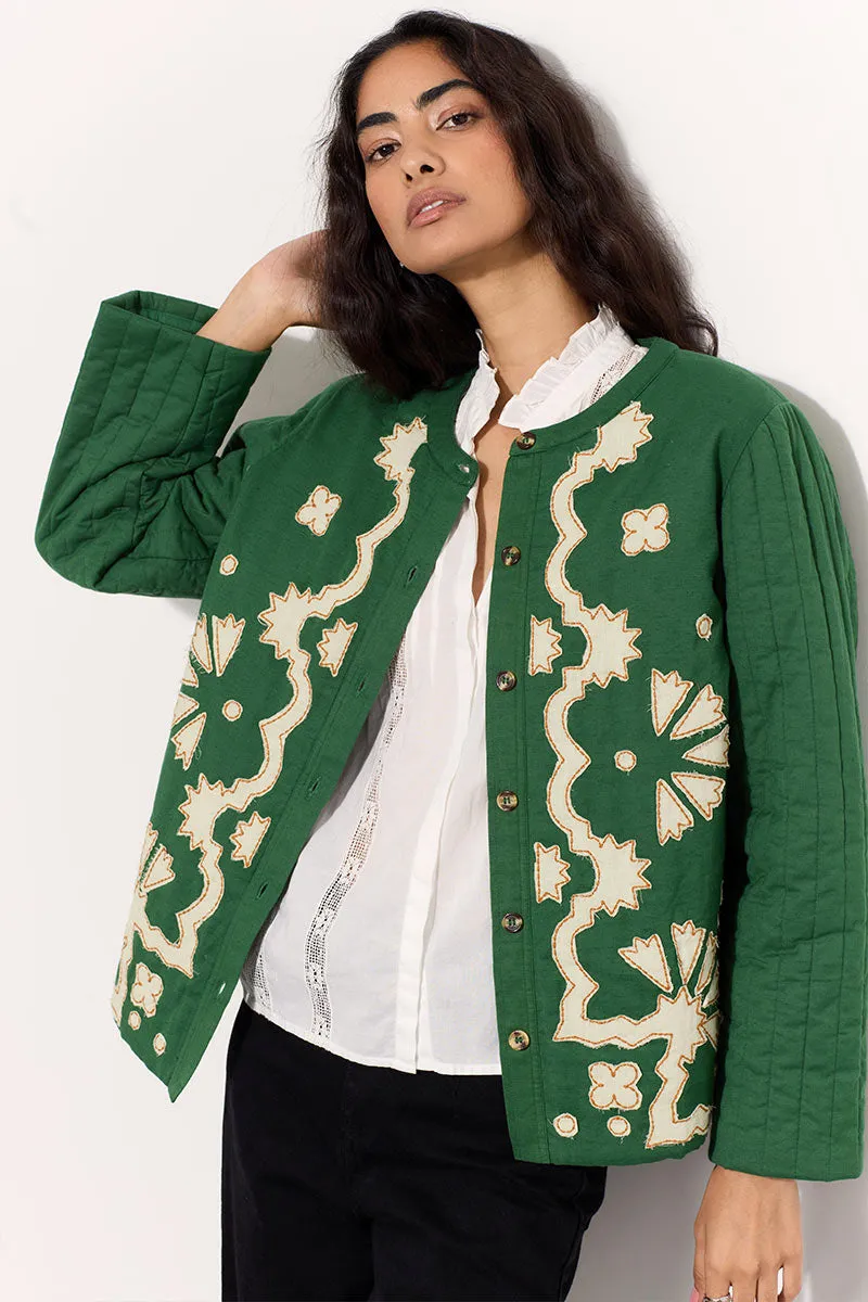 Jill Appliqué Jacket