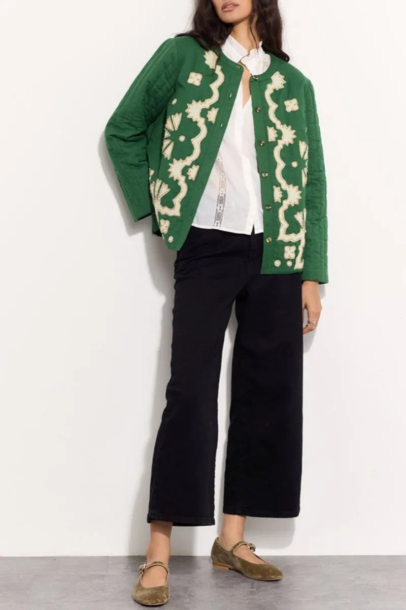 Jill Appliqué Jacket