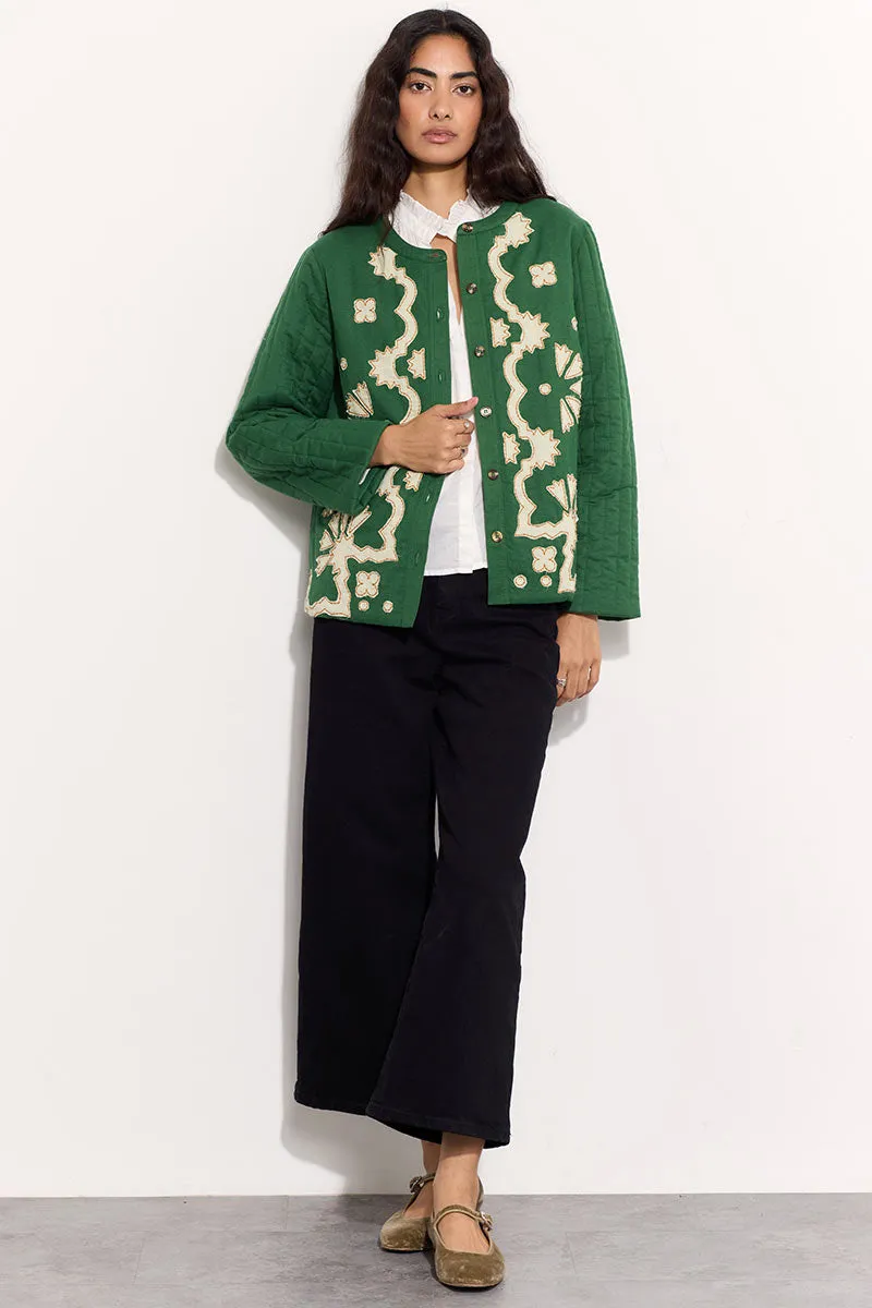 Jill Appliqué Jacket