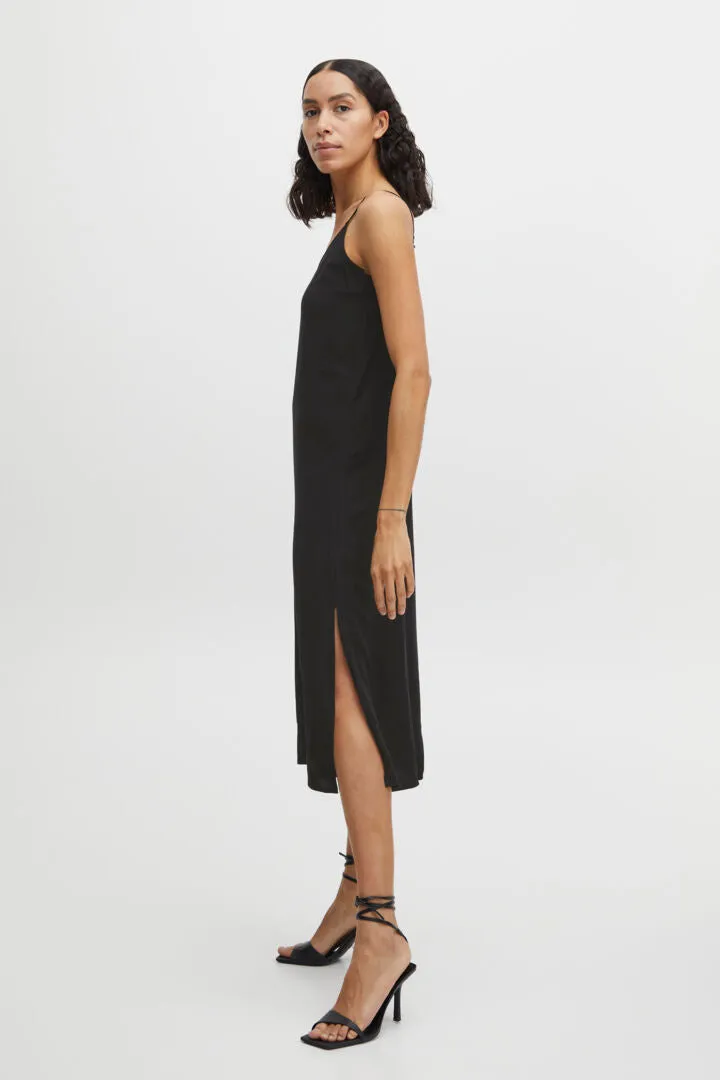 Joella Slip Dress - Black