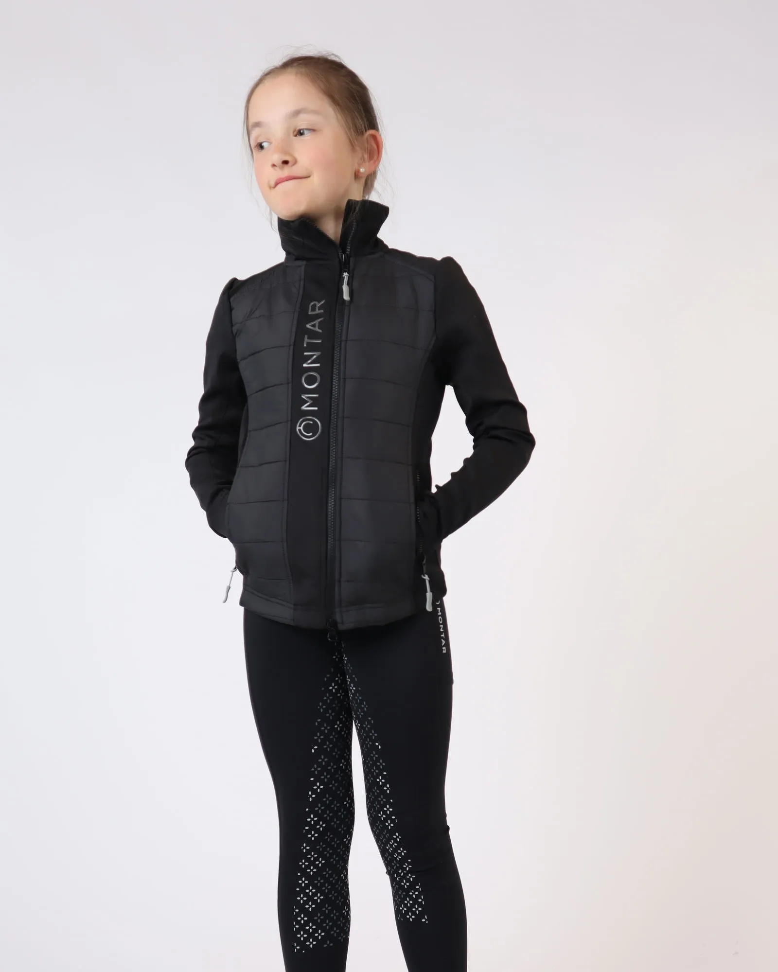 Junior Emma Softshell Jacket - Black