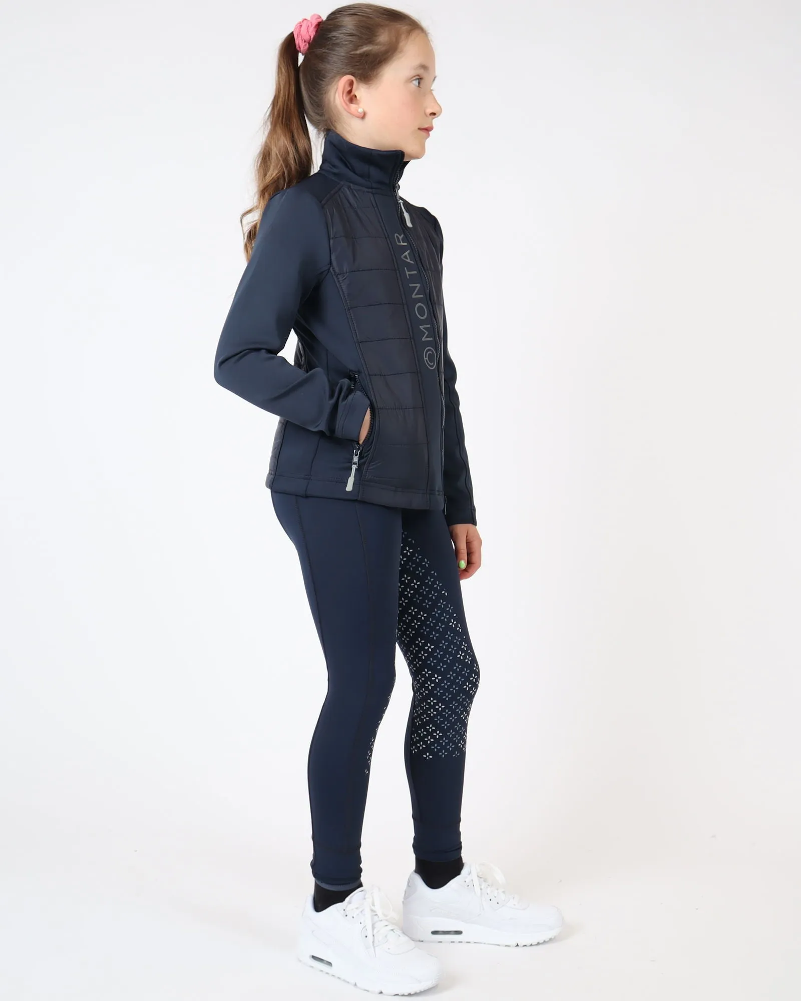 Junior Emma Softshell Jacket - Navy