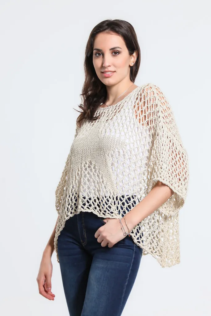 Kelsey Open Knit Star Sweater (BSS302)