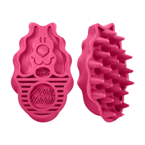 KONG ZoomGroom™ Raspberry Dog Grooming Brush (Large)