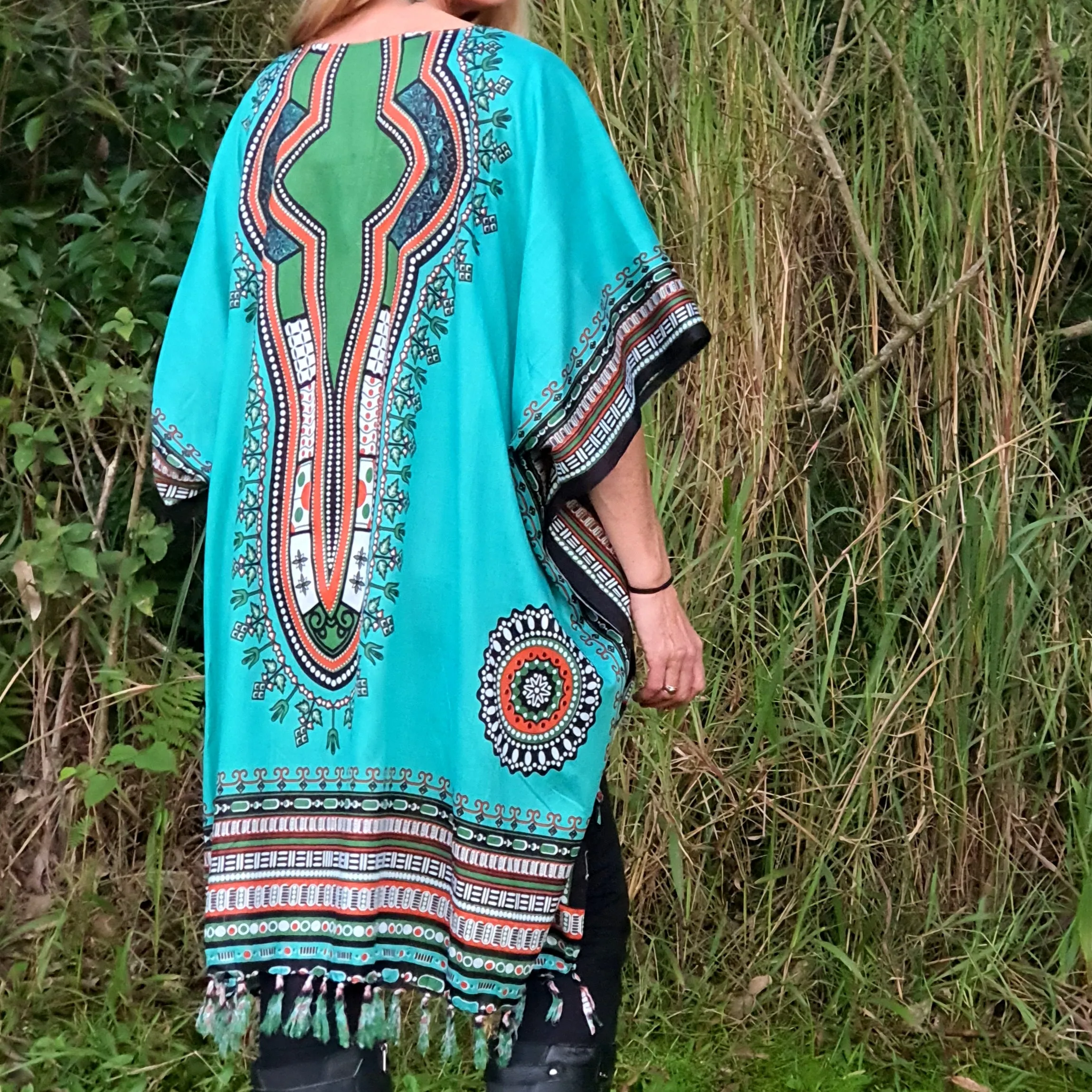 Ladies Kimono Jacket - Africa