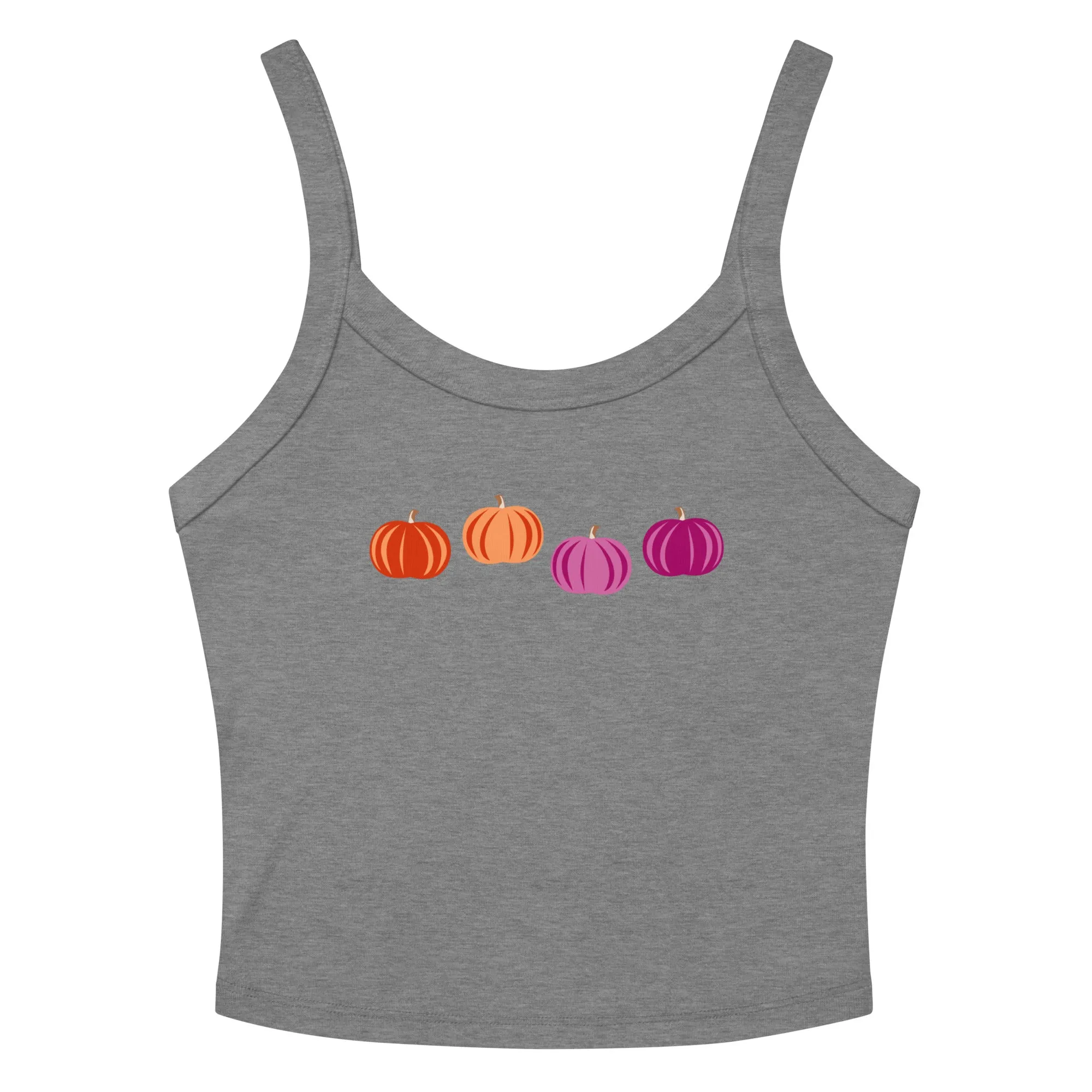 Lesbian Pumpkins Scoop Neck Tank Top