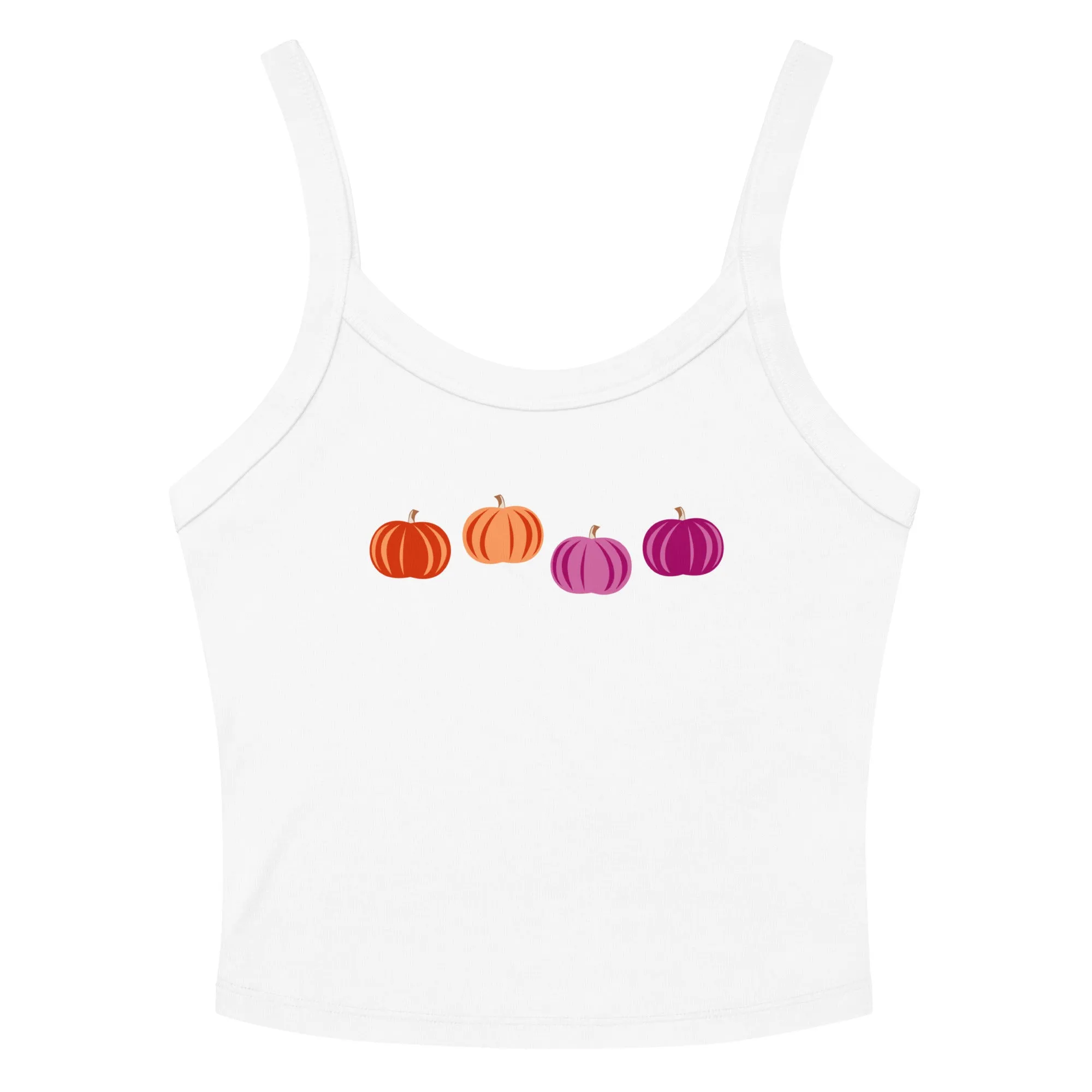 Lesbian Pumpkins Scoop Neck Tank Top