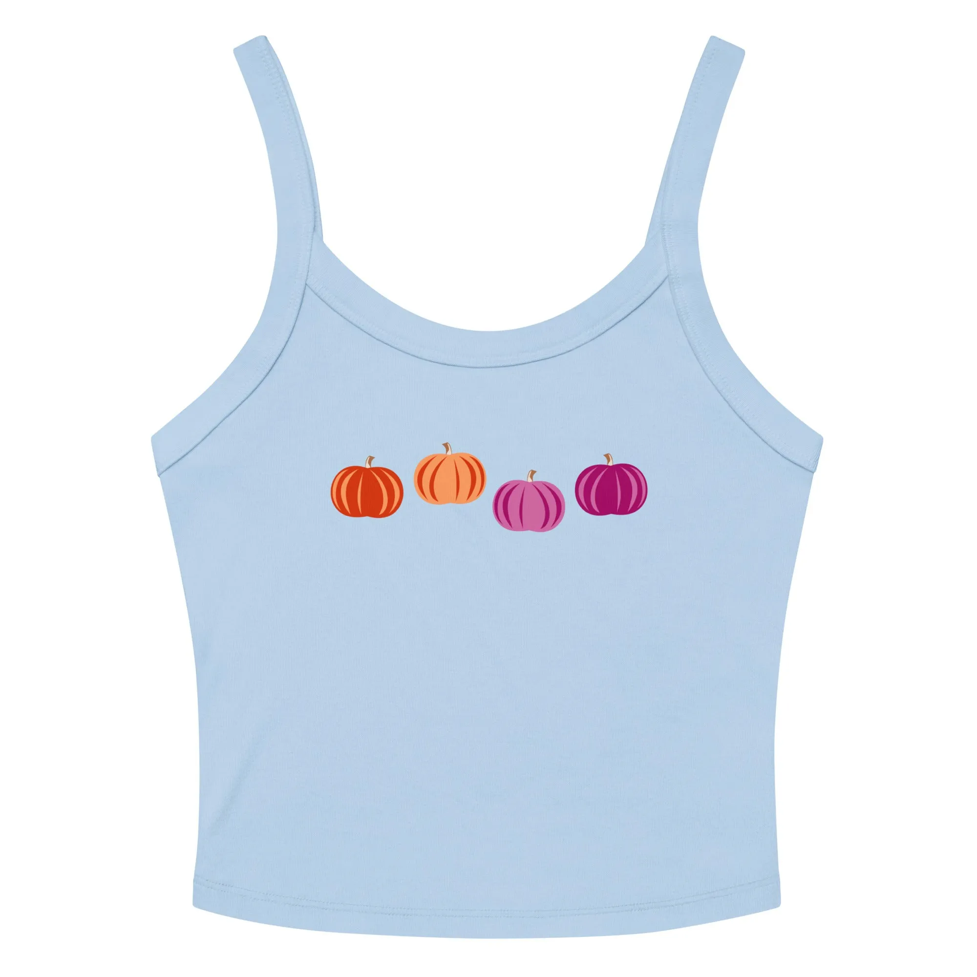 Lesbian Pumpkins Scoop Neck Tank Top