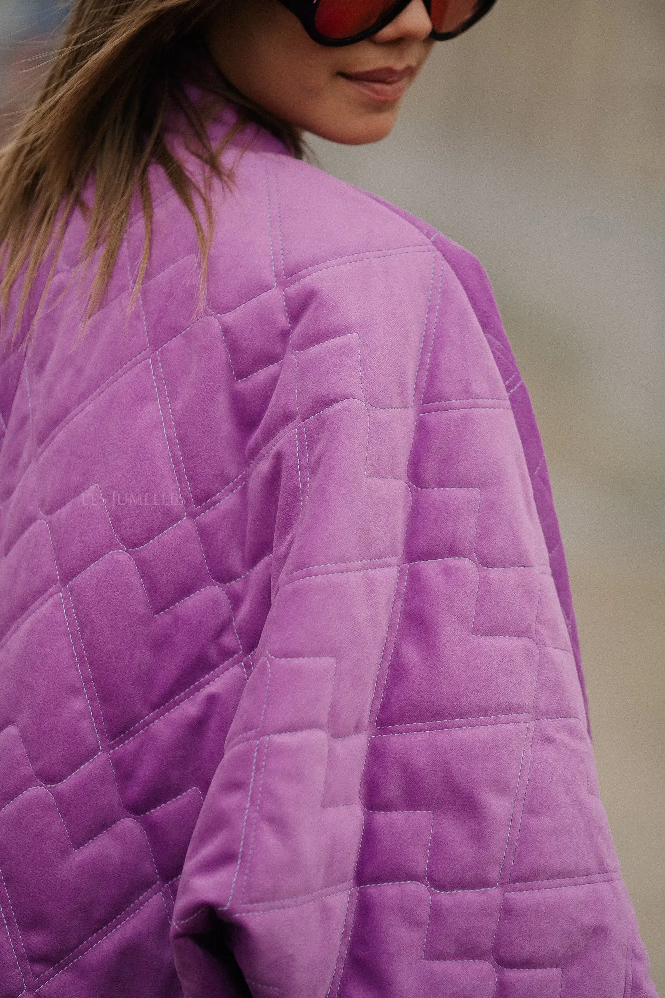 Lily jacket violet