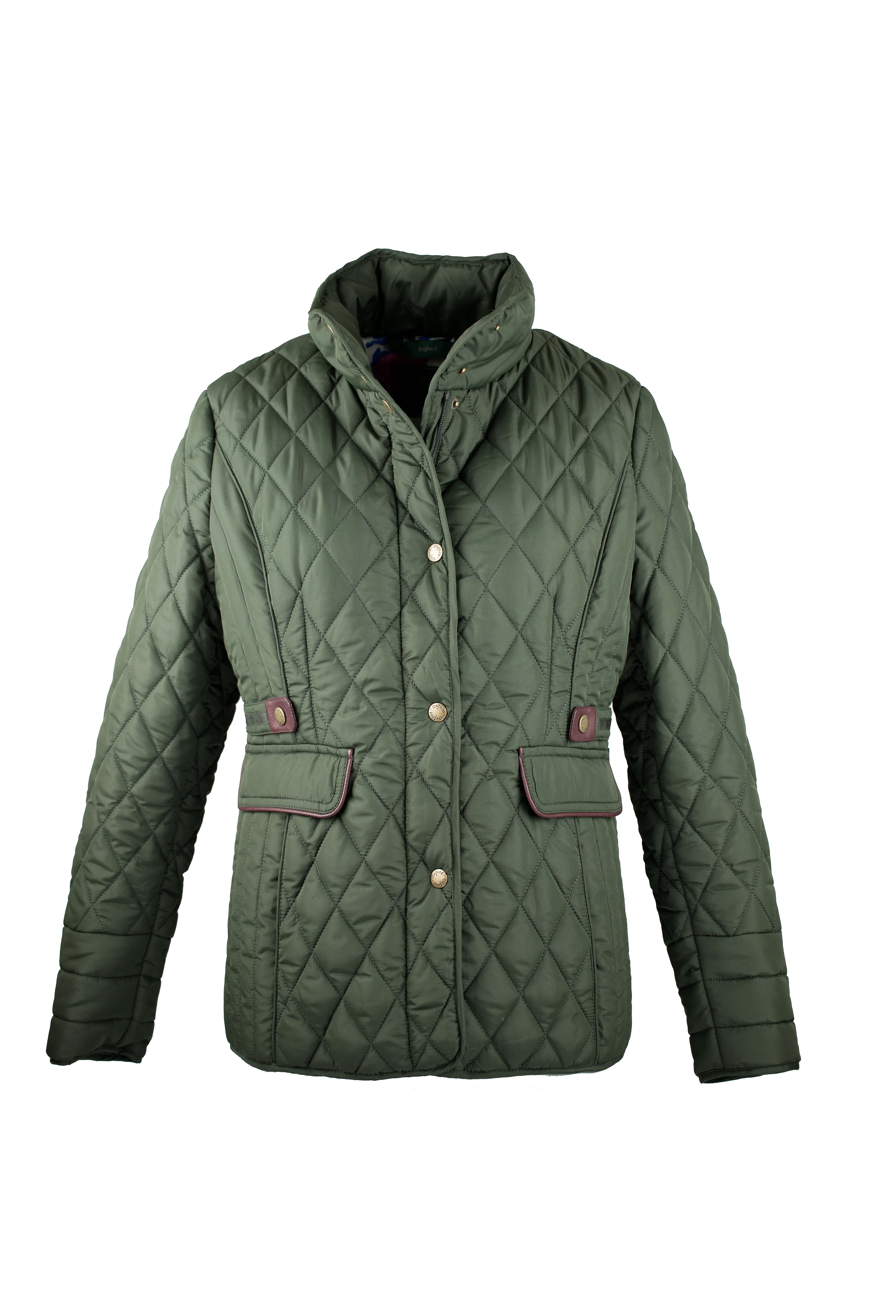 LJ002 - Ladies Maya Quilted Jacket - GREEN