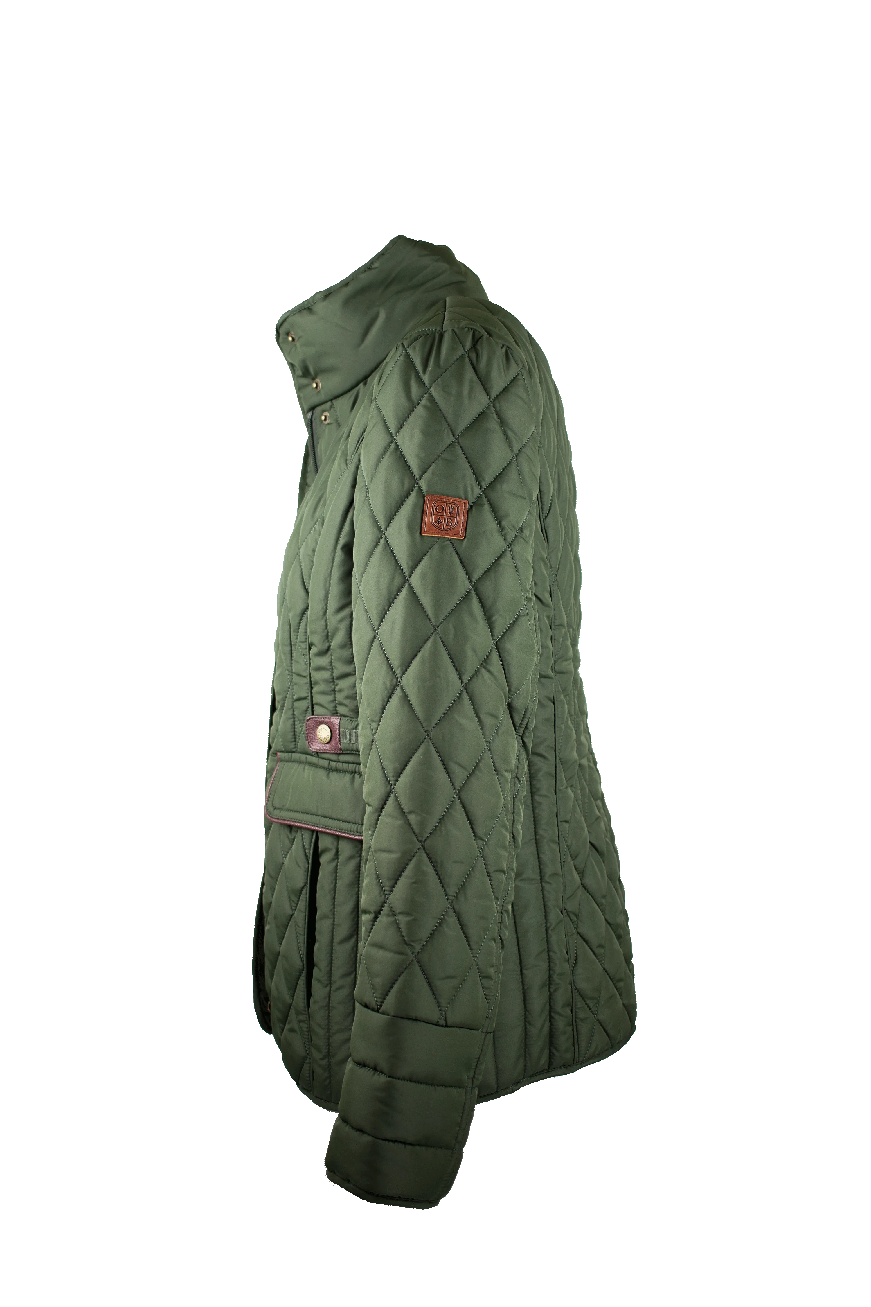 LJ002 - Ladies Maya Quilted Jacket - GREEN