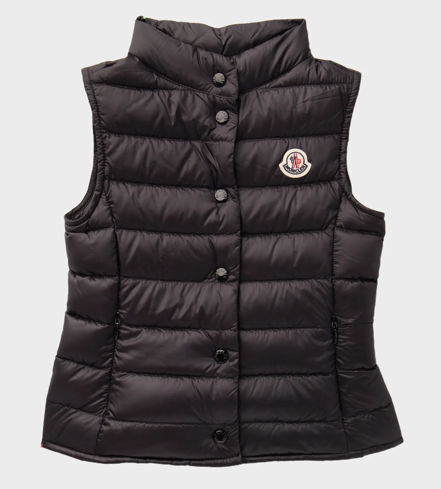 Logo Patch Gilet Black