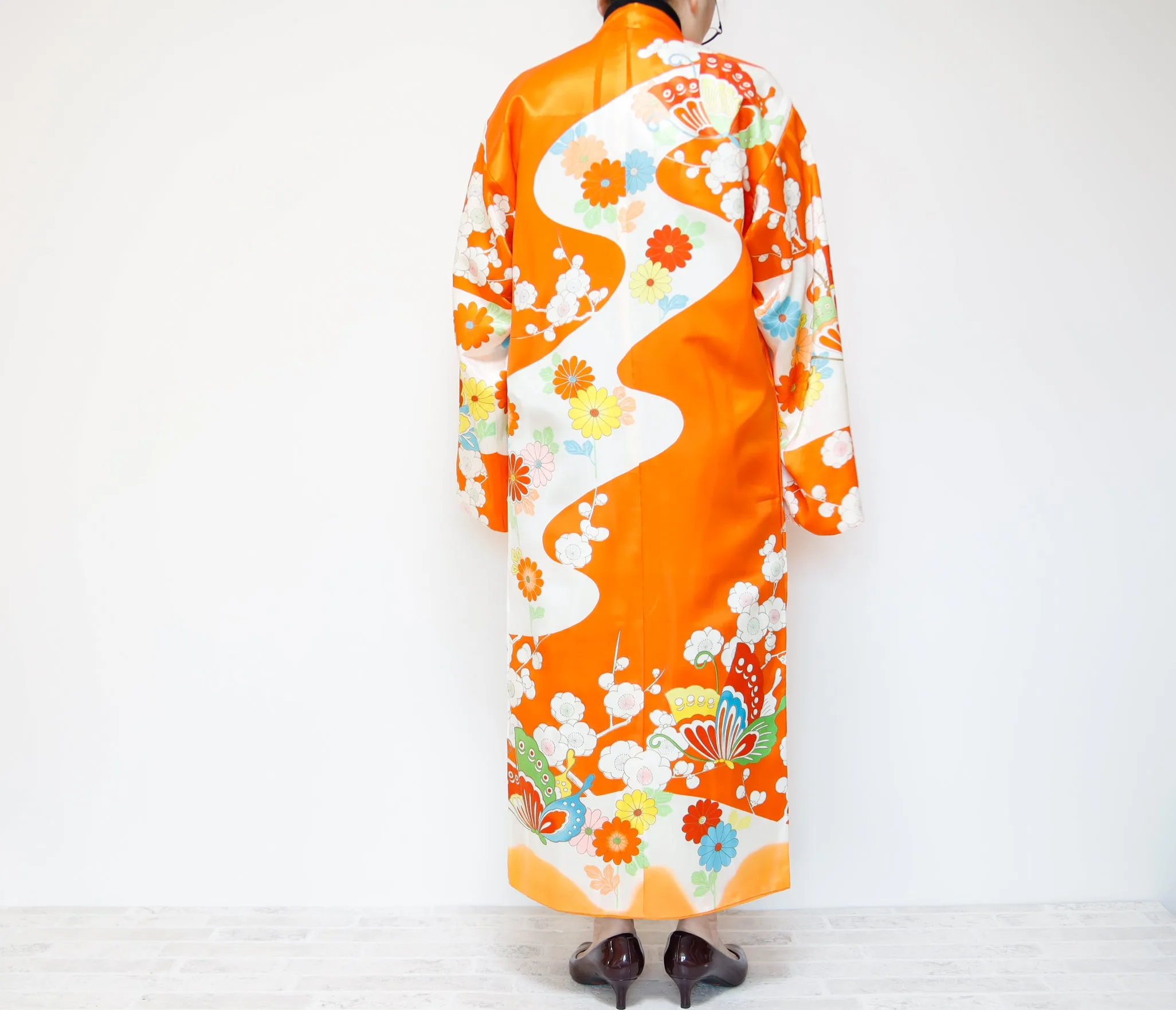 <J06-023> KIMONO Long Jacket