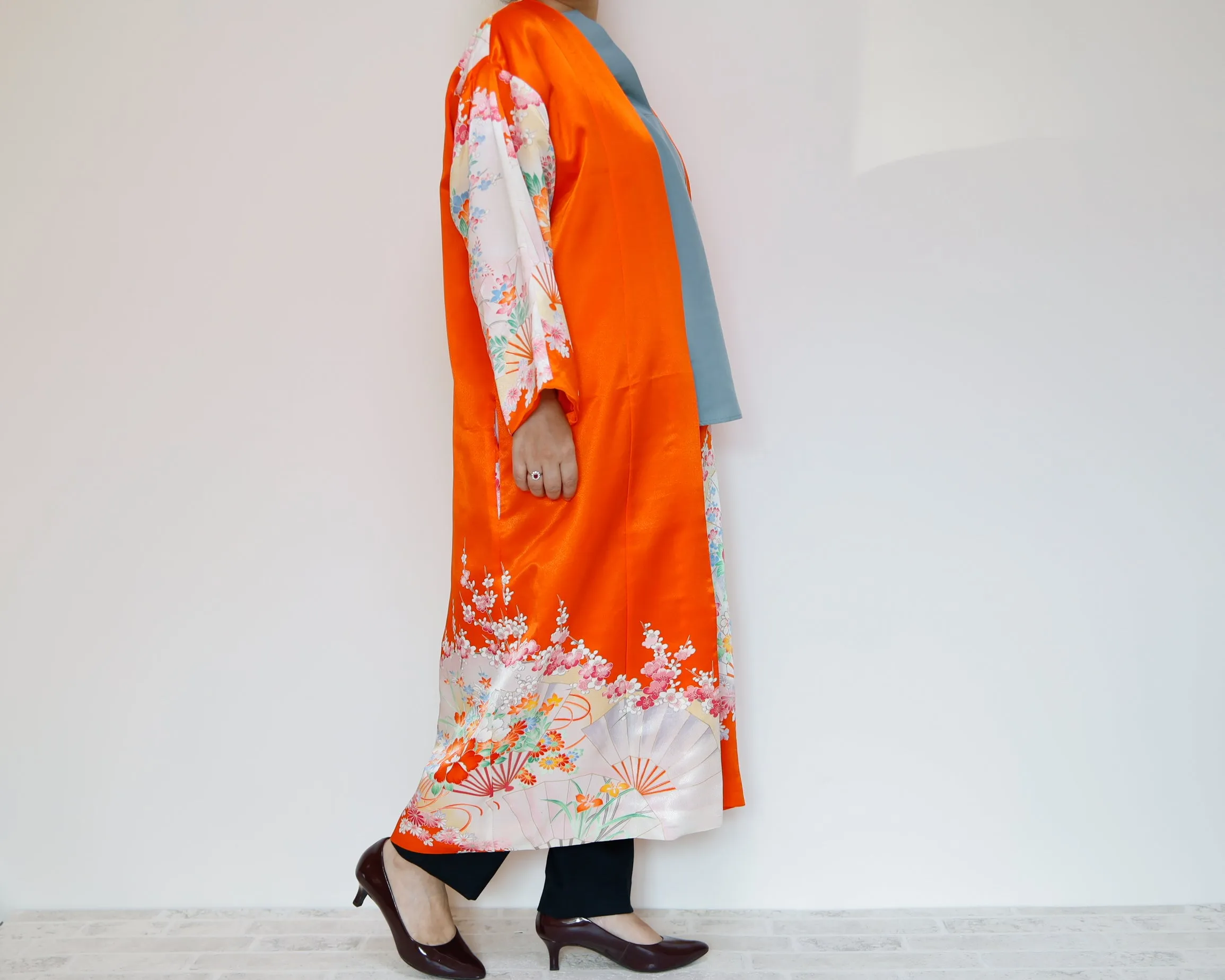 <J06-026> KIMONO Long Jacket