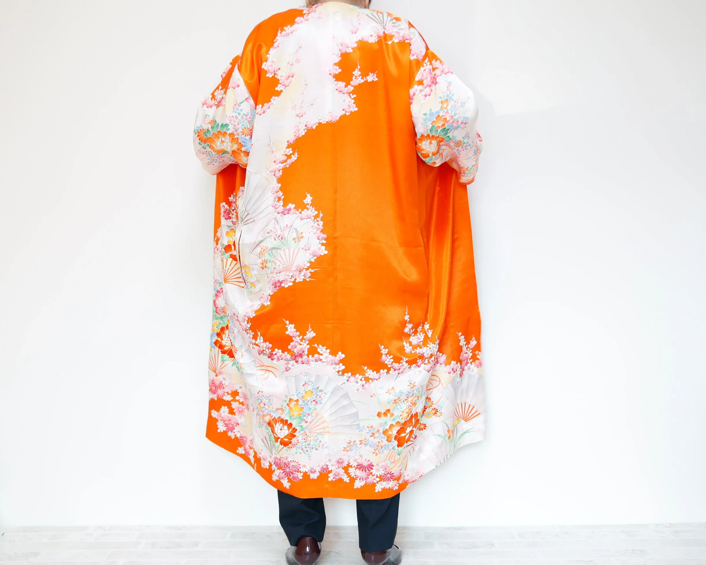 <J06-026> KIMONO Long Jacket