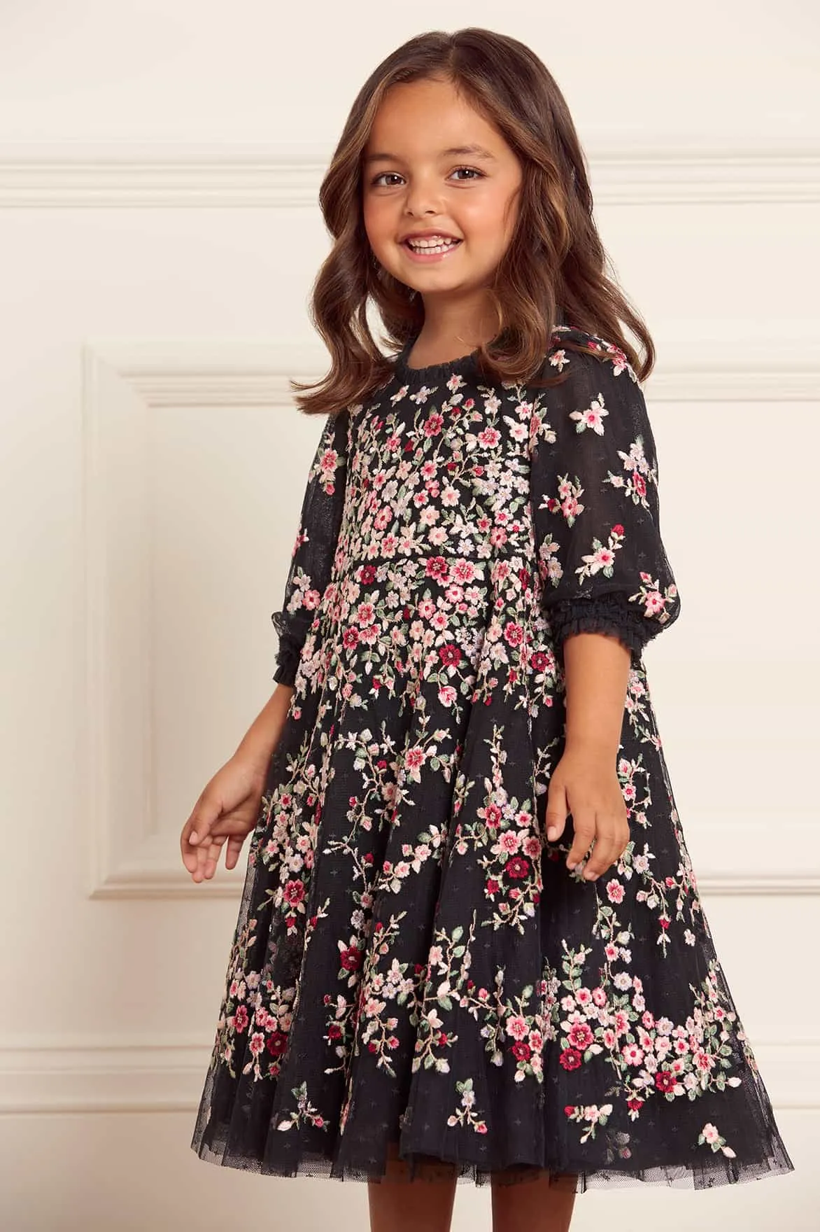 Lunaria Wreath Kids Dress