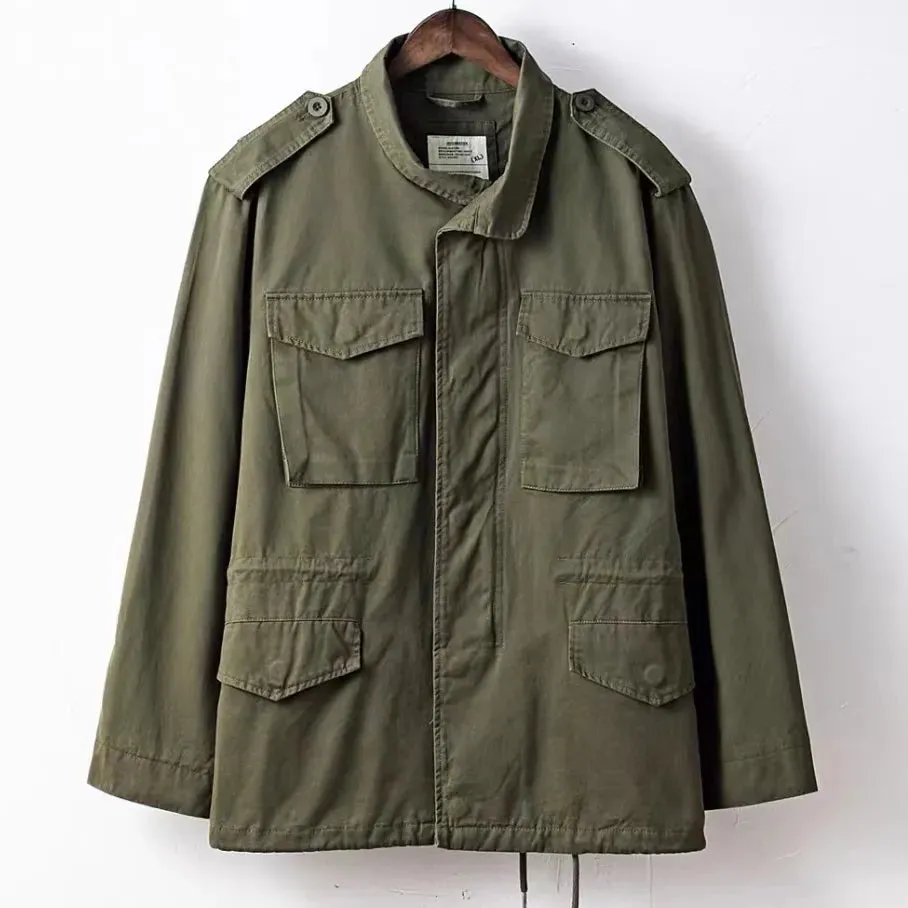 M-65 Jacket For Men Army Tactical Casual Coat Streetwear