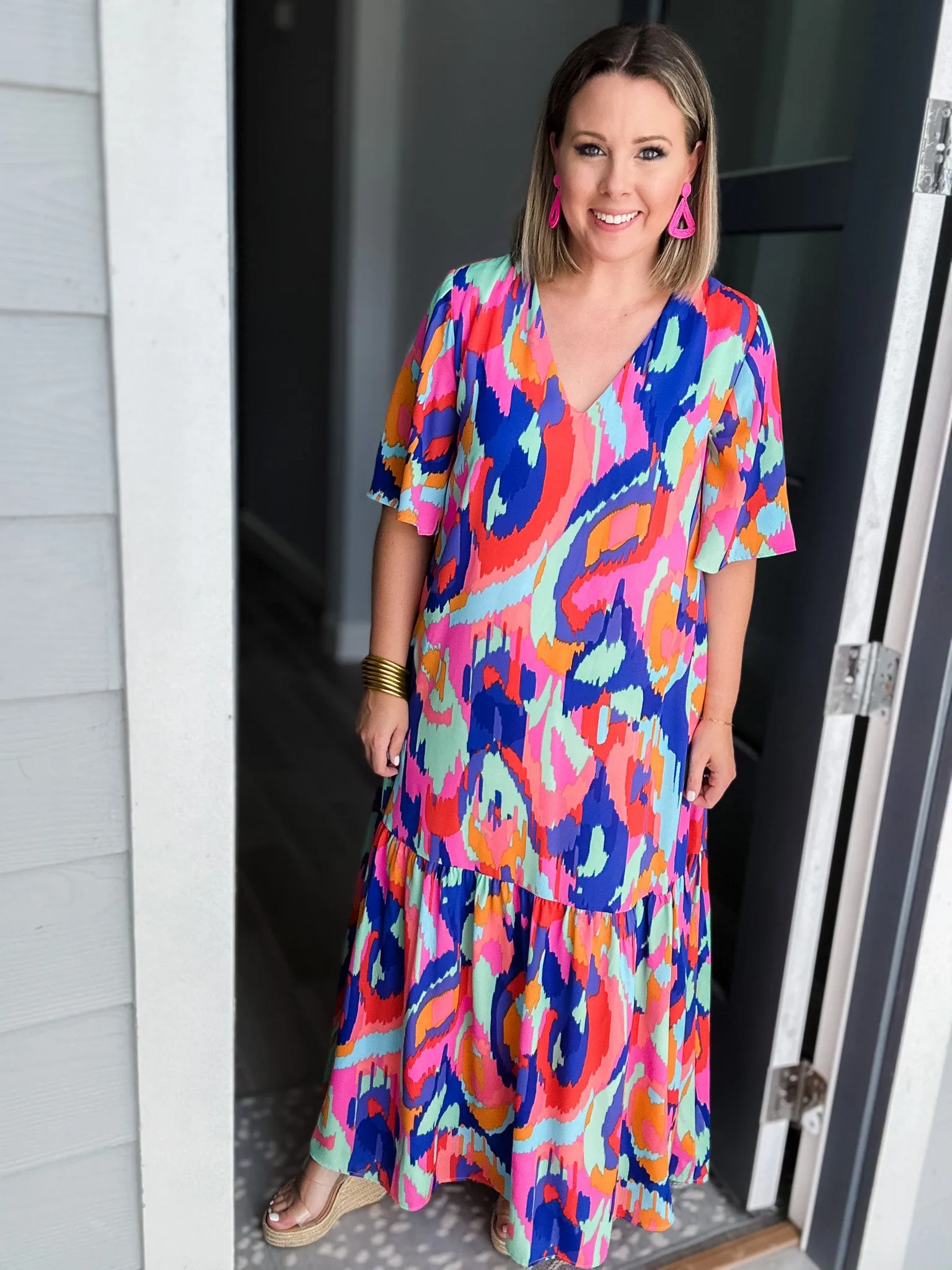 Make A Move Maxi Dress - Free Spirit