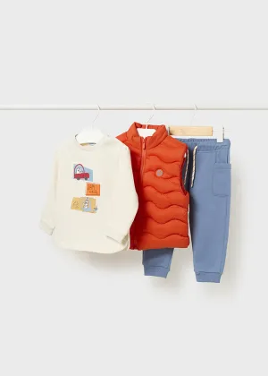 Mayoral Baby Boys 3 Piece Outfit