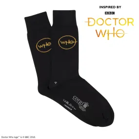 Men's Doctor Who 'Who' Cotton Socks