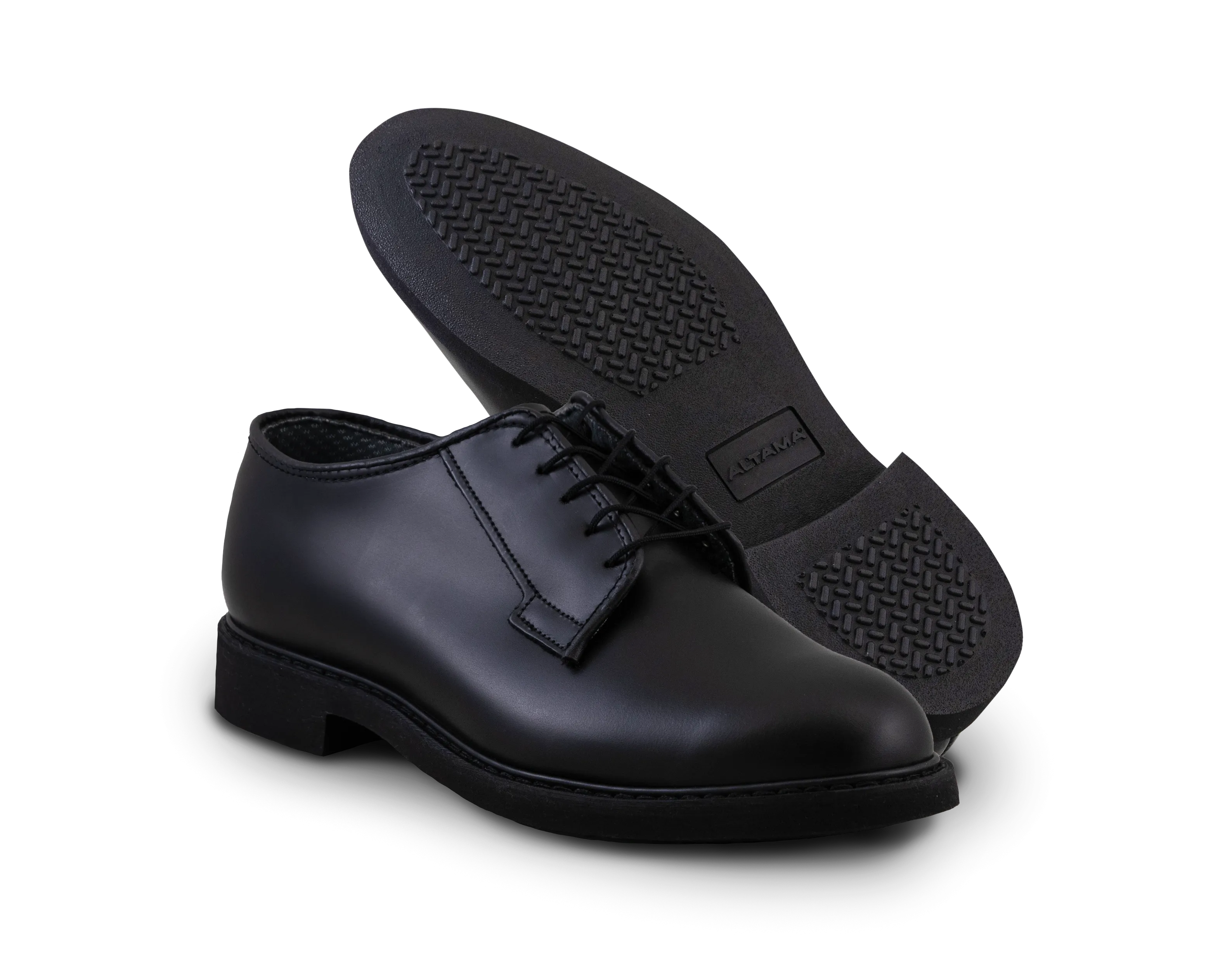 Mil-Spec Oxford - Black Leather