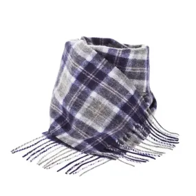 Mini Edinburgh Lambswool Scarf  Bannockbane Silver