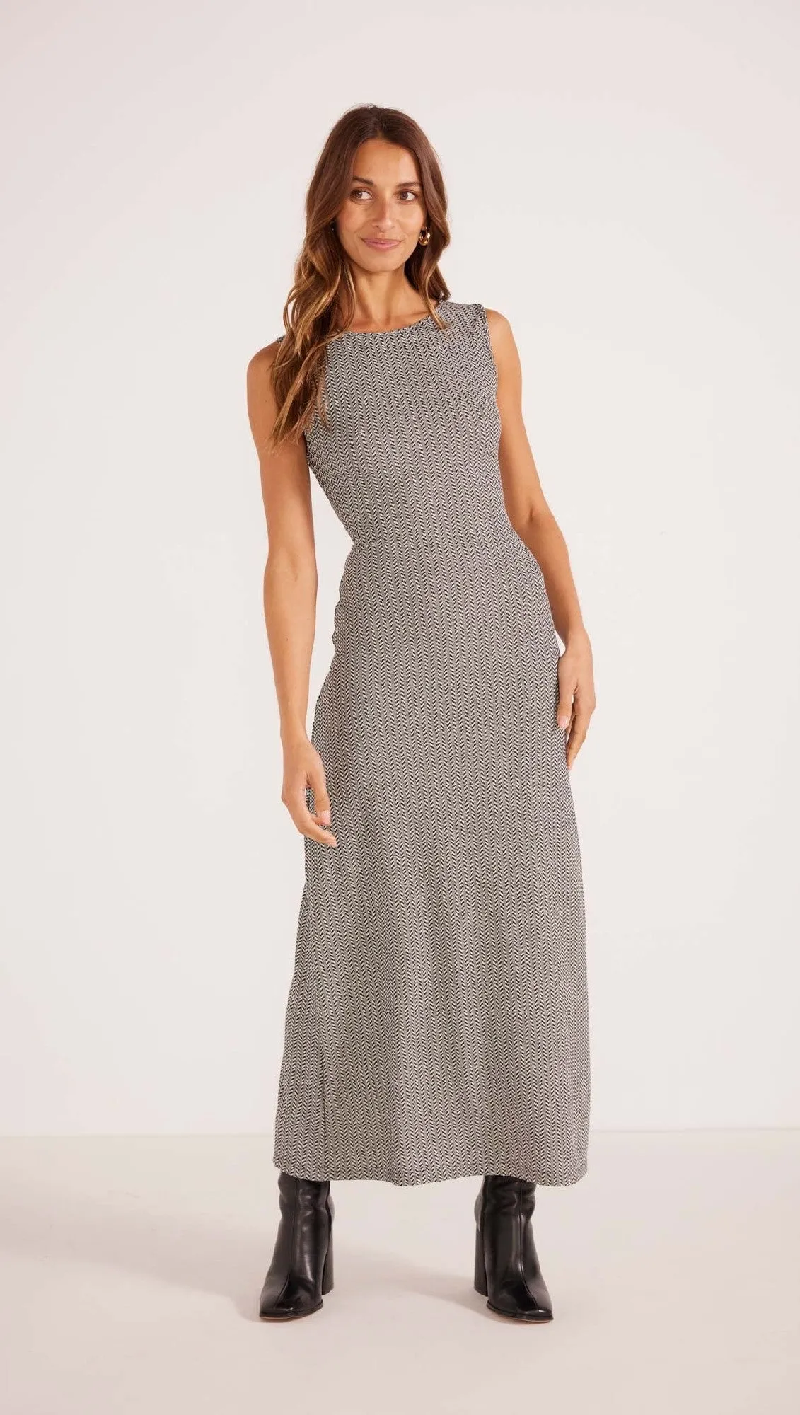 MinkPink Astra Sleeveless Knit Dress