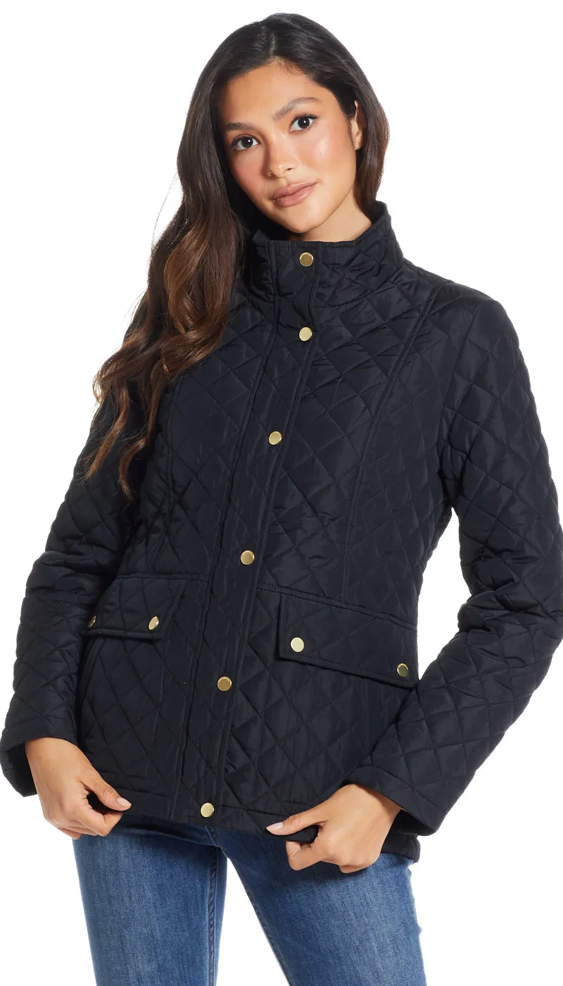 MODERN QUILTED BARN JACKET