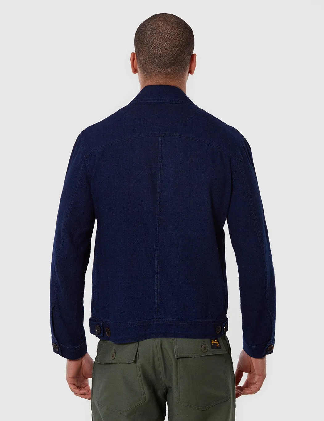 Oliver Spencer Buffalo Jacket - Indigo Blue