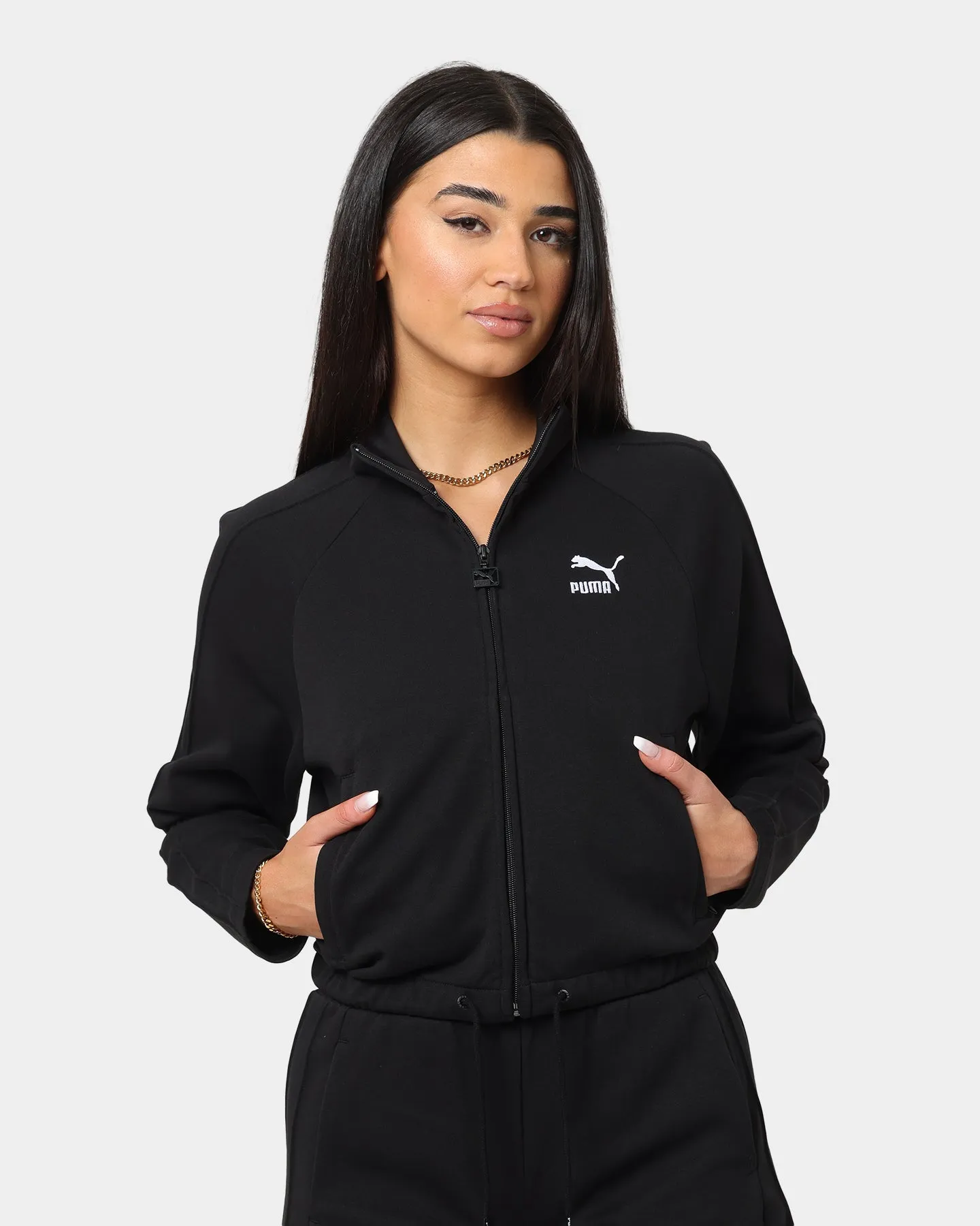 Puma Women's T7 Track Jacket DK Puma Black