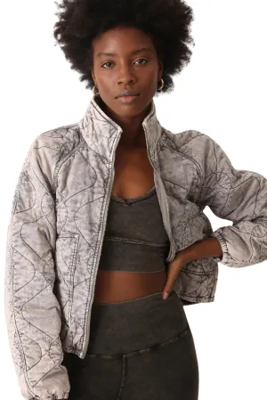 Quilted Jacket, Acid Driftwood