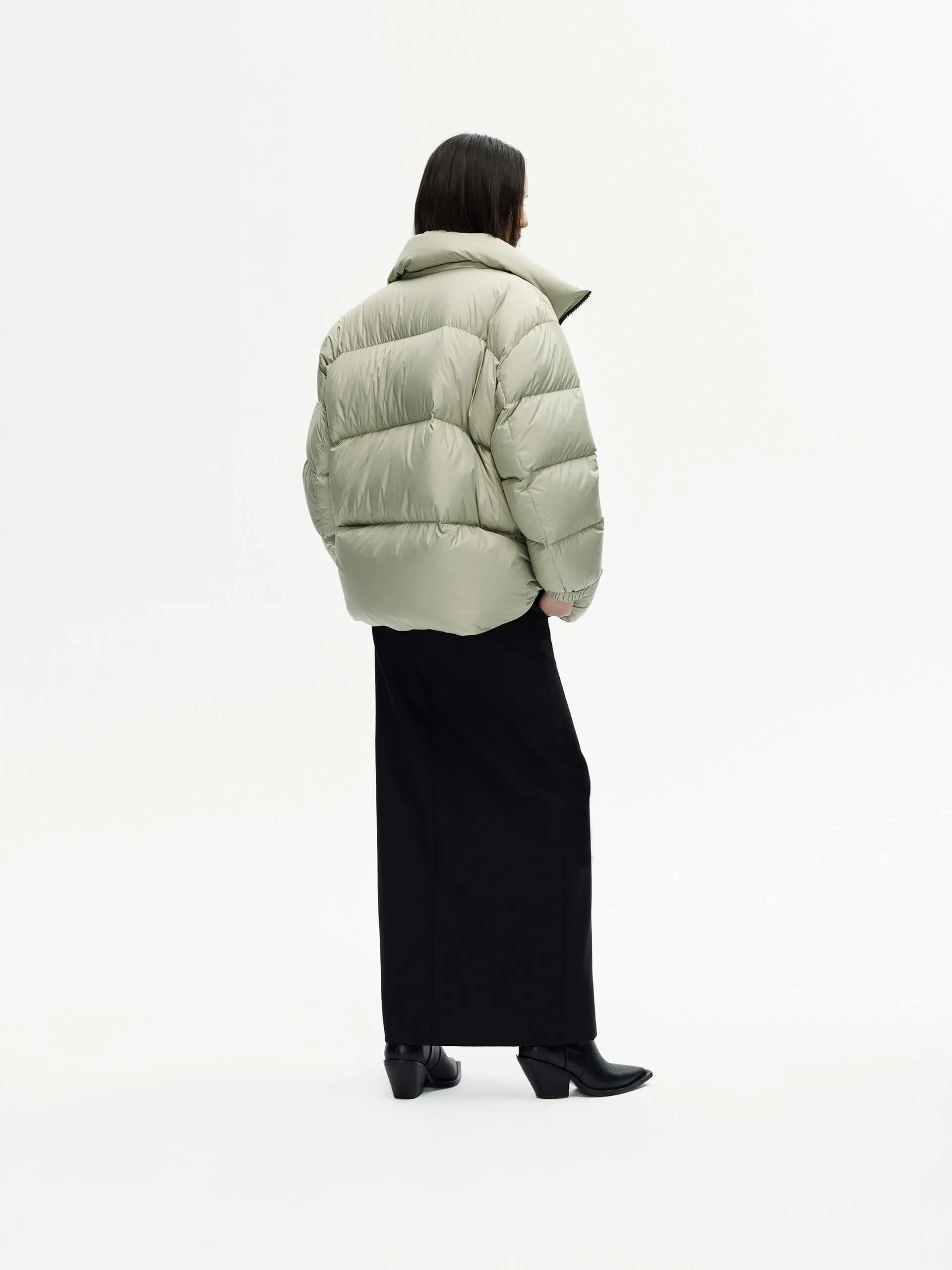 Quilted Shell Down Jacket