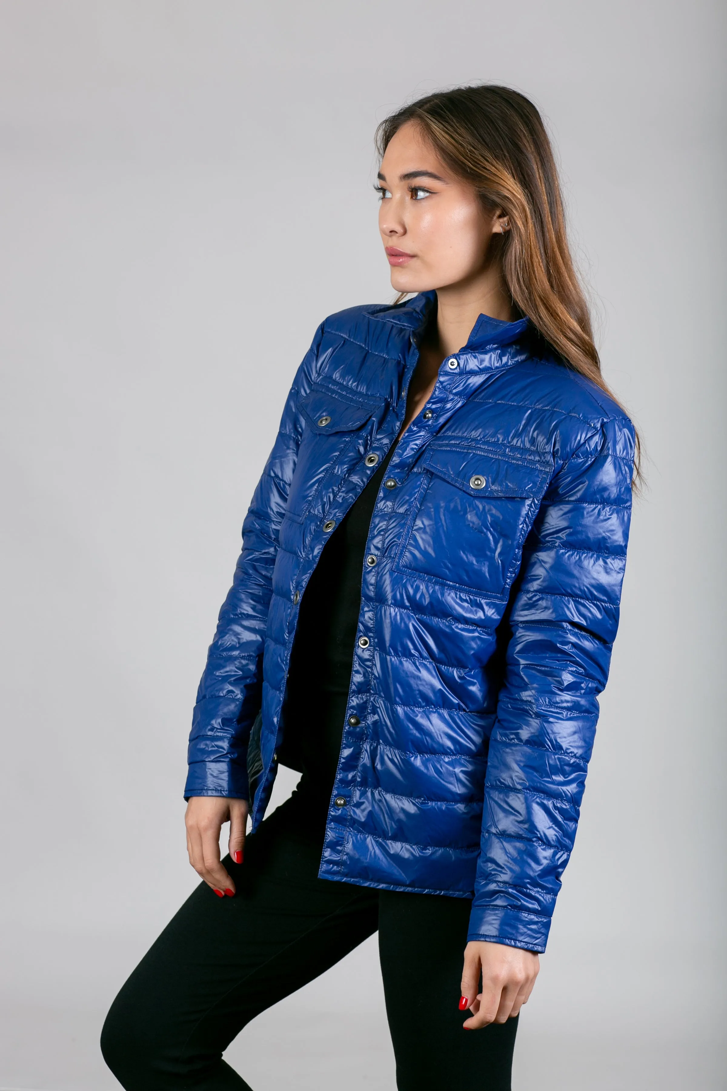 Quilted Shirt Jacket