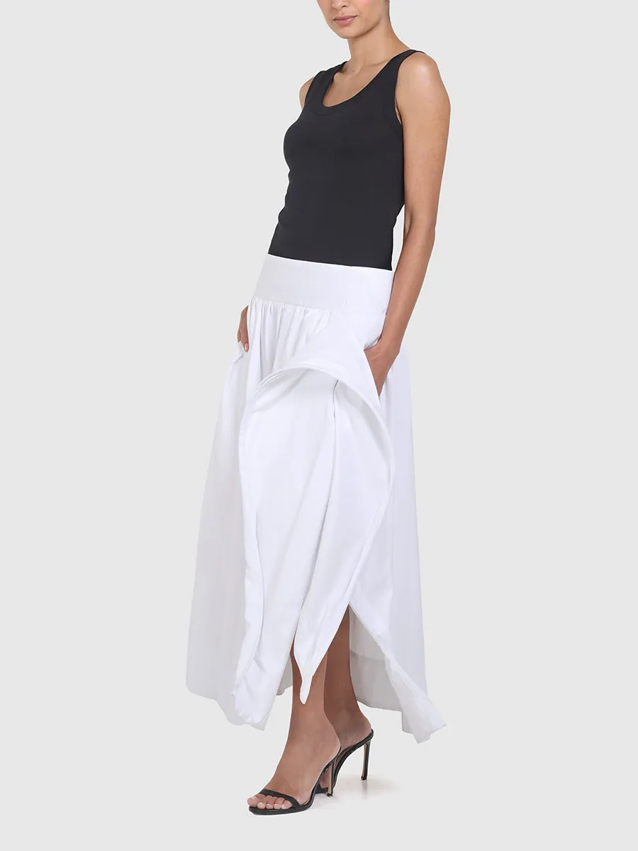 RAQUEL OROZCO Rubi Skirt - White