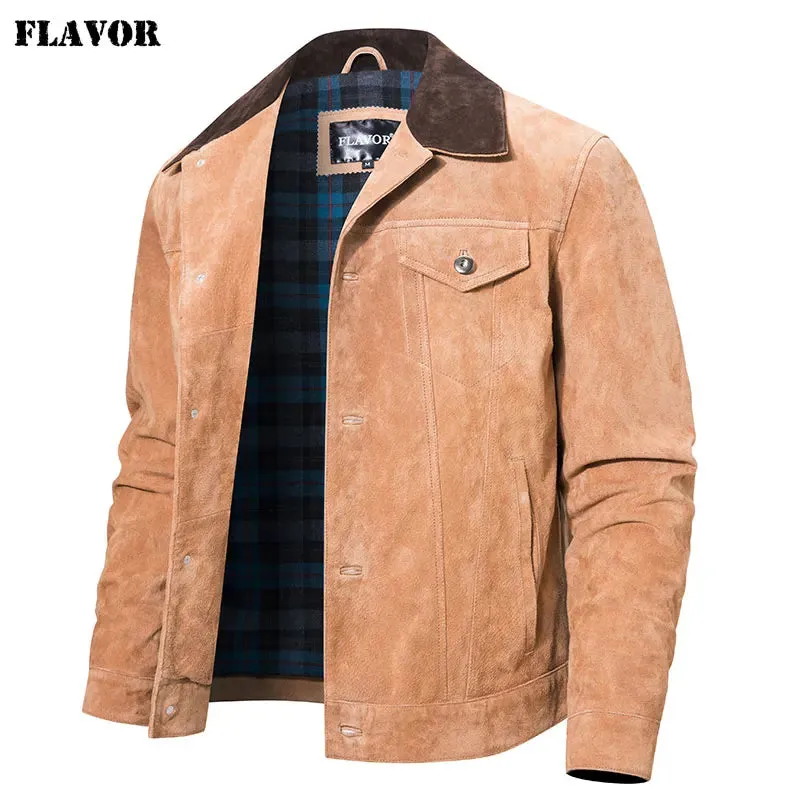 Real Leather Jacket for Men