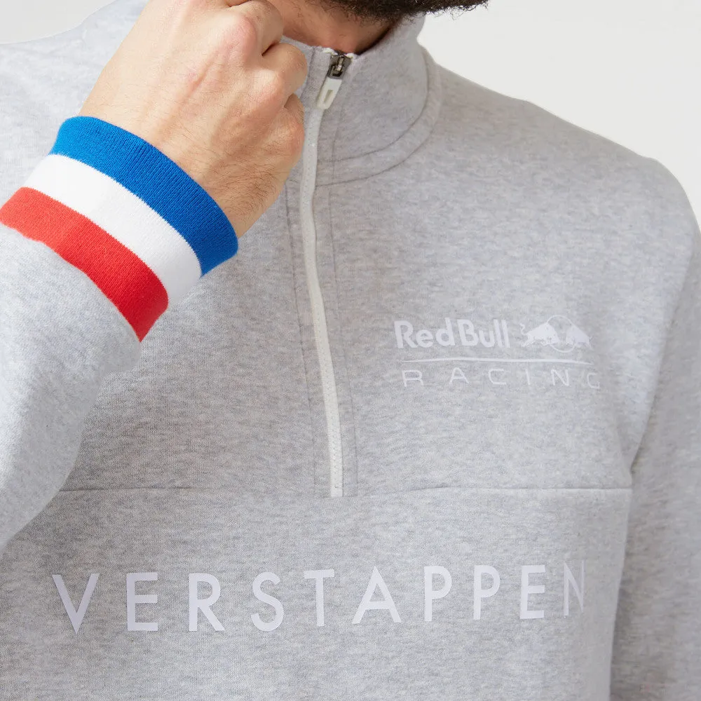 Red Bull Max Verstappen Sweater, Zipped, Grey, 2022