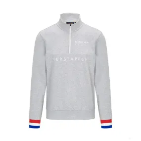 Red Bull Max Verstappen Sweater, Zipped, Grey, 2022