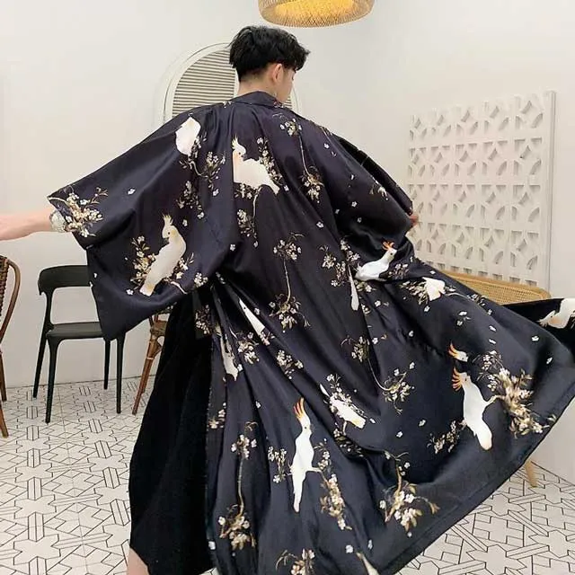 Satin Kimono Style for Men