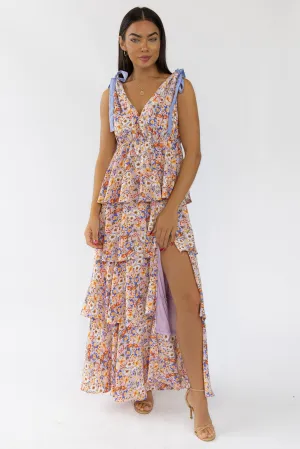 Shaina Rosey Floral Maxi Dress