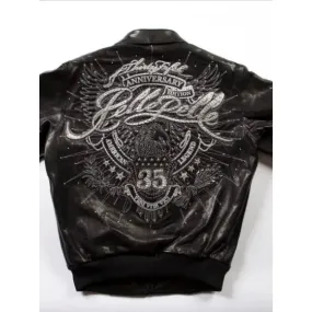 Shop Best Style Handmade Mens Fashion Rfx Biker Pelle Pelle 35th Anniversary Black Leather Jacket