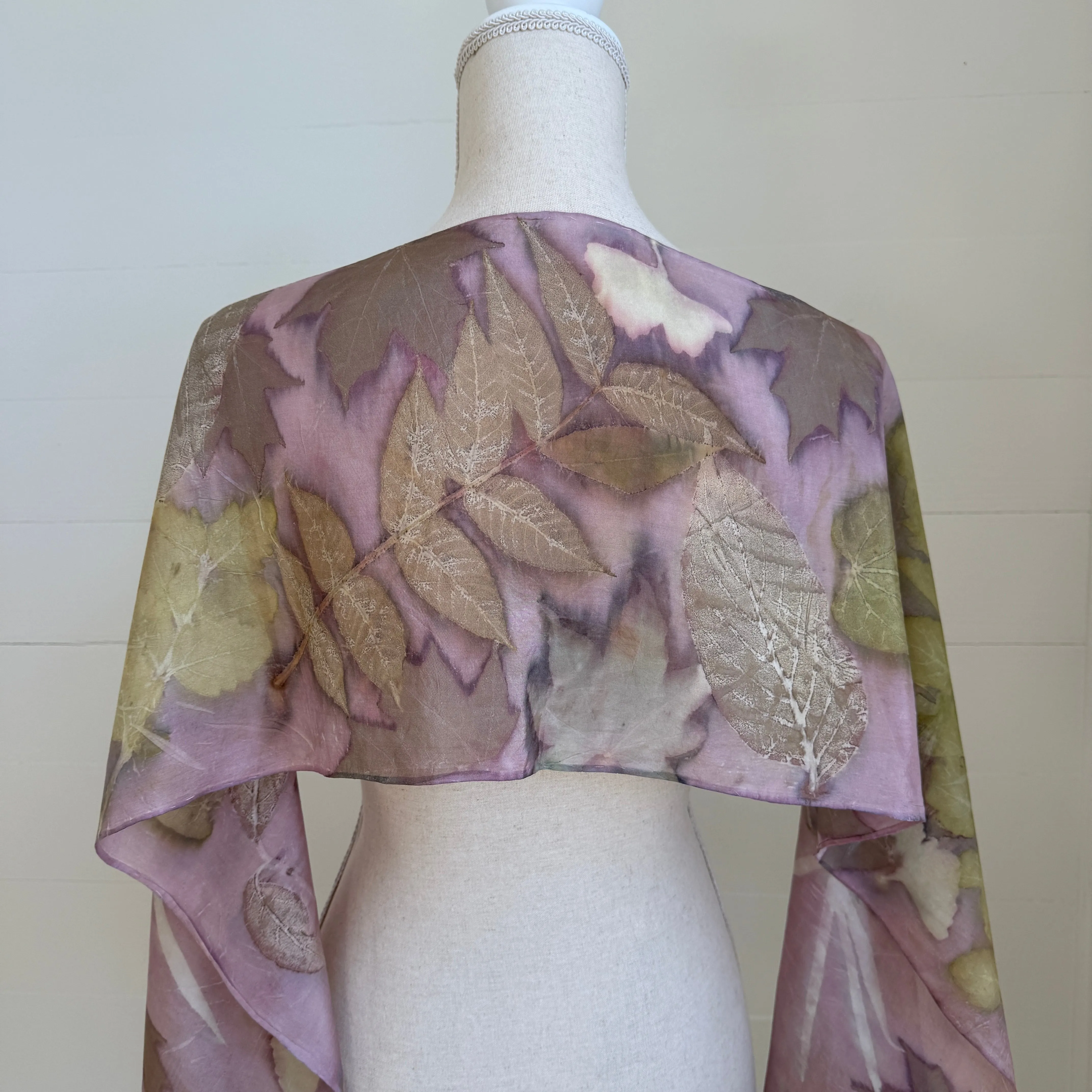 Silk Scarf | "Paula" Cochineal - Sappanwood