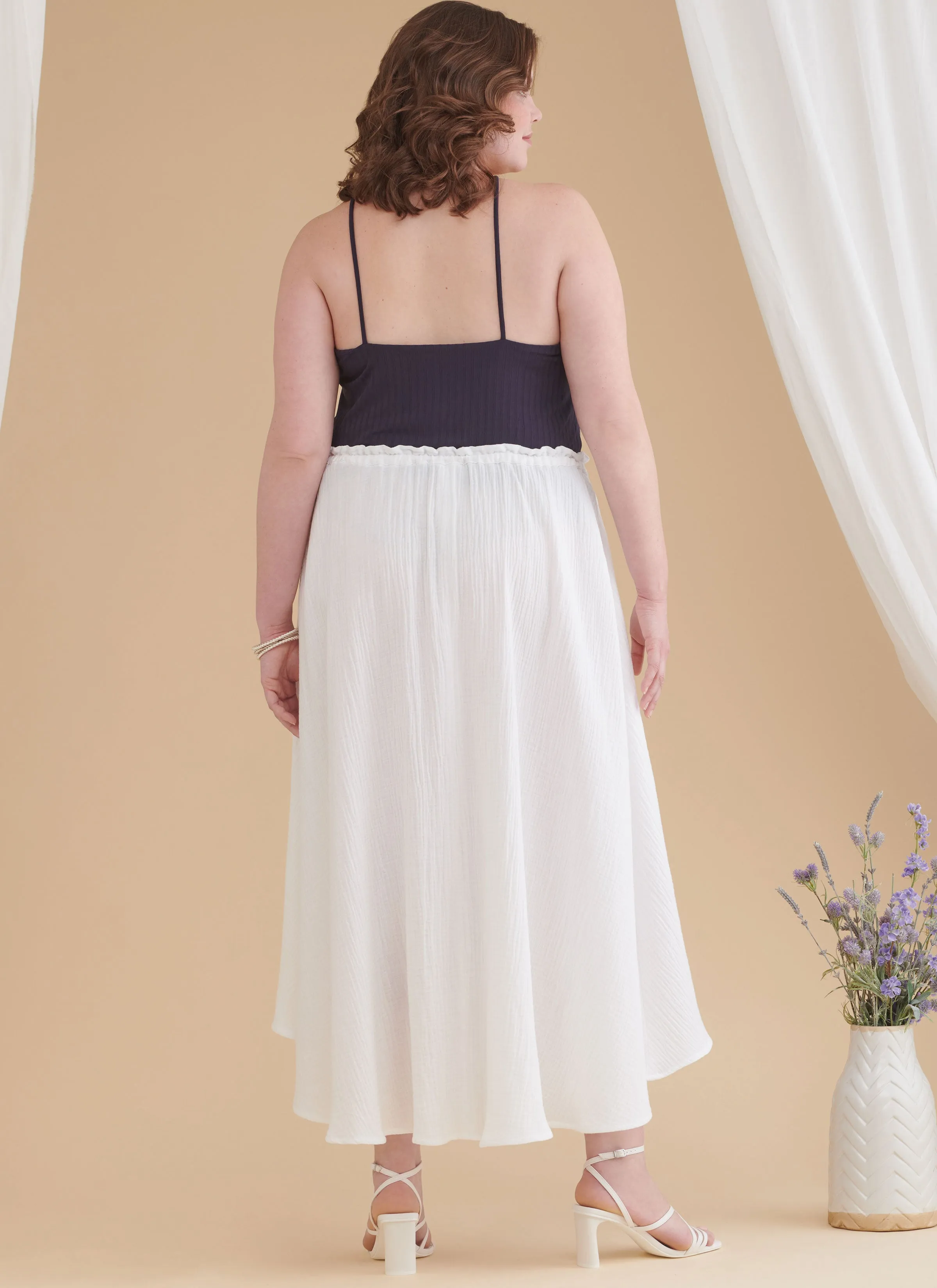 Simplicity Sewing Pattern S9787 WOMEN'S SKIRT WITH HEMLINE VARIATIONS