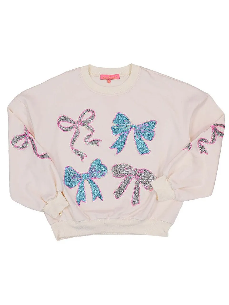 Simply Southern Sequin Ribbons Sweater