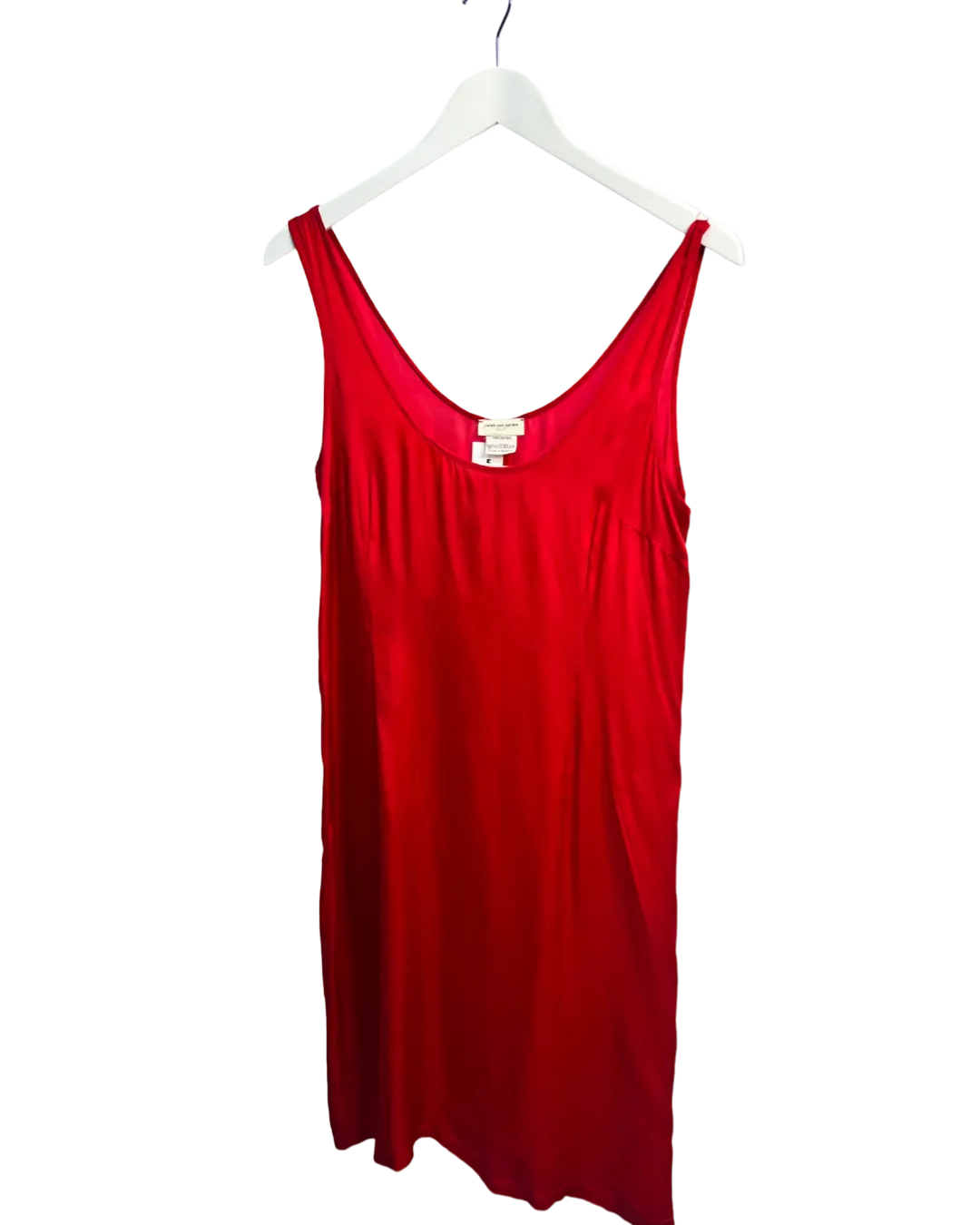 Size 12 (40) - Dries Van Noten Red Slip Dress